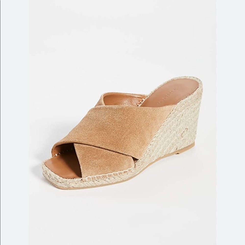 Vince‎ Gaelan Suede Espadrille Wedges